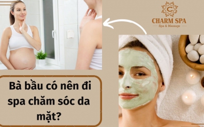 bà bầu có nên chăm sóc da mặt