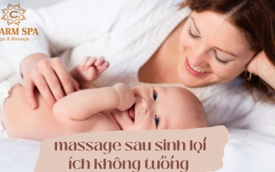 massage sau sinh lợi ích không tưởng