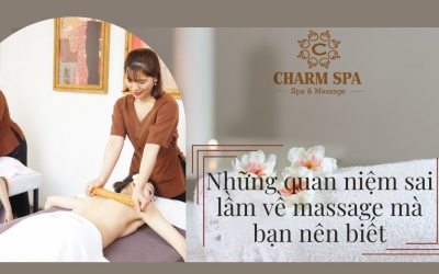 Những quan niệm về massage không phải ai cũng biết