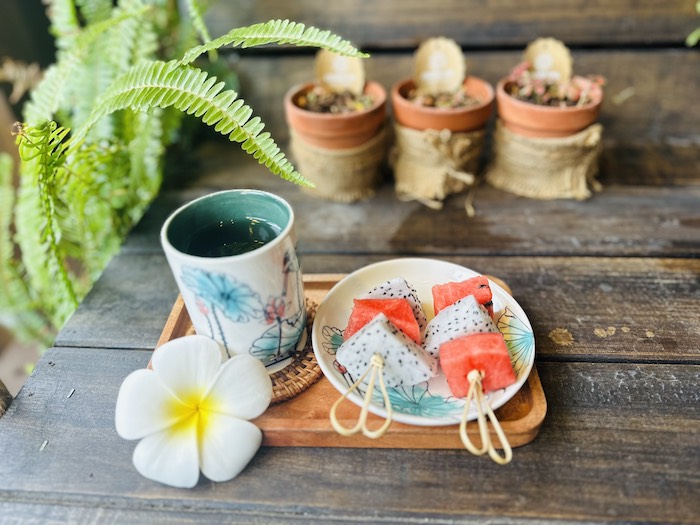 ăn nhẹ sau liệu trình massage