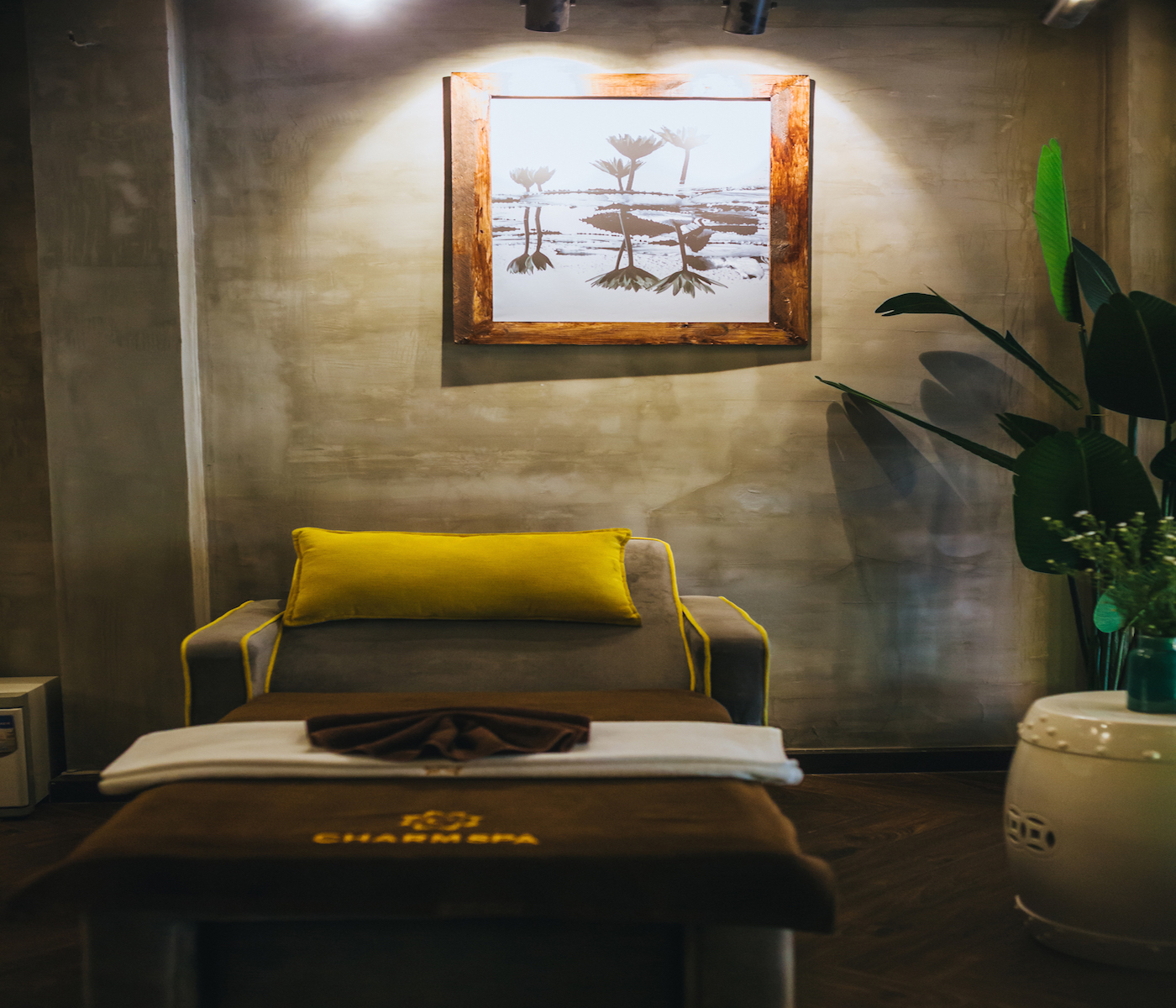 phòng  massage  chân  cho  cặp  đôi