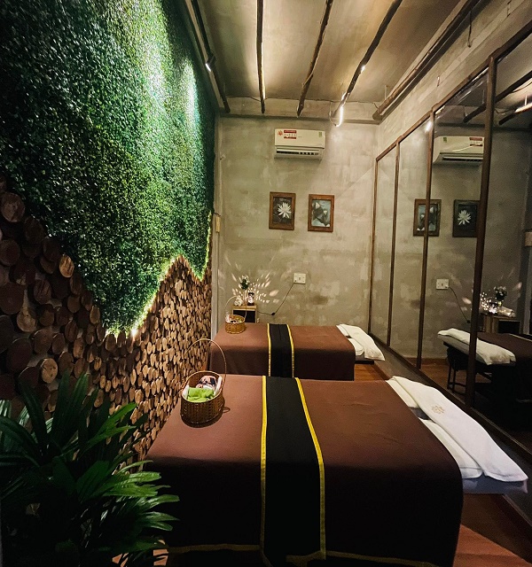 phòng massage tại charm spa 