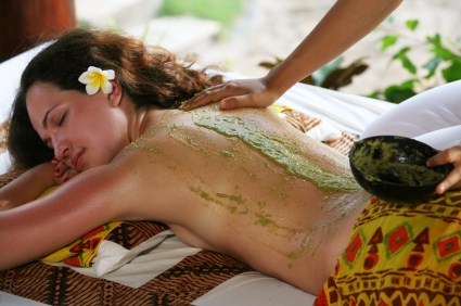 các bước massage xương rồng tại charm nha trang