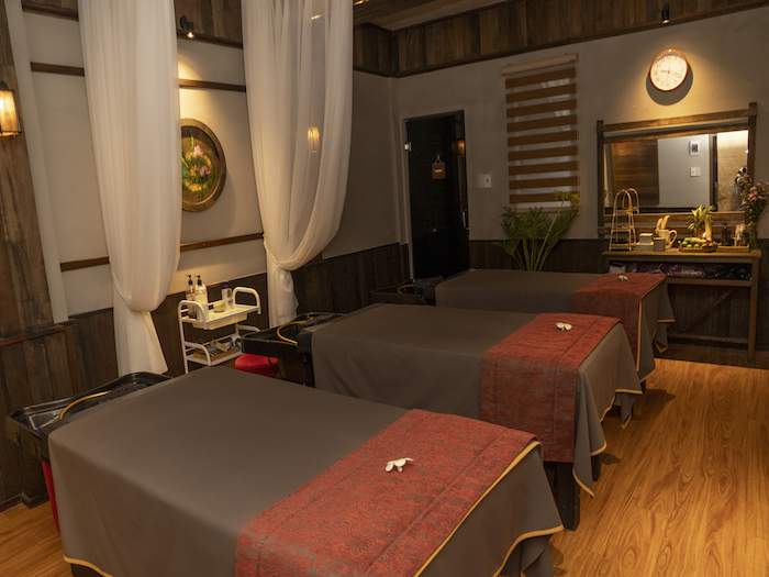 phòng gội đầu dưỡng sinh nhà Charm spa Đà Lạt
