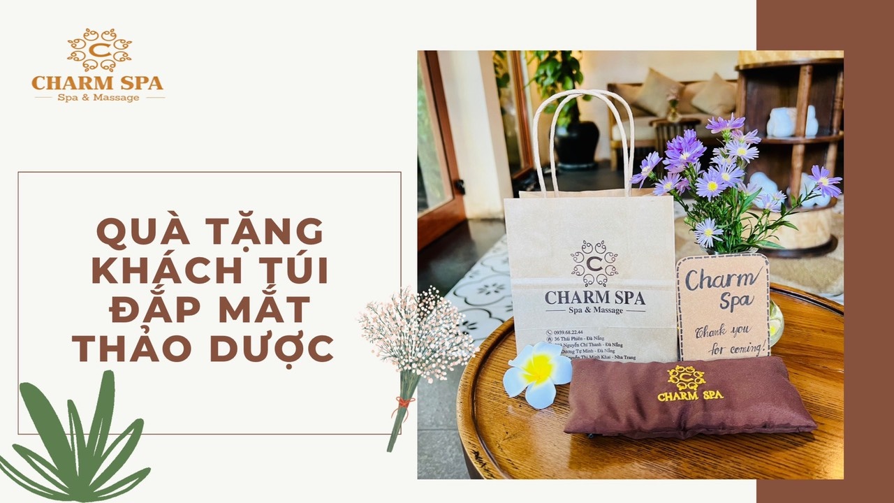 quà tặng túi đắp mắt từ charm spa 