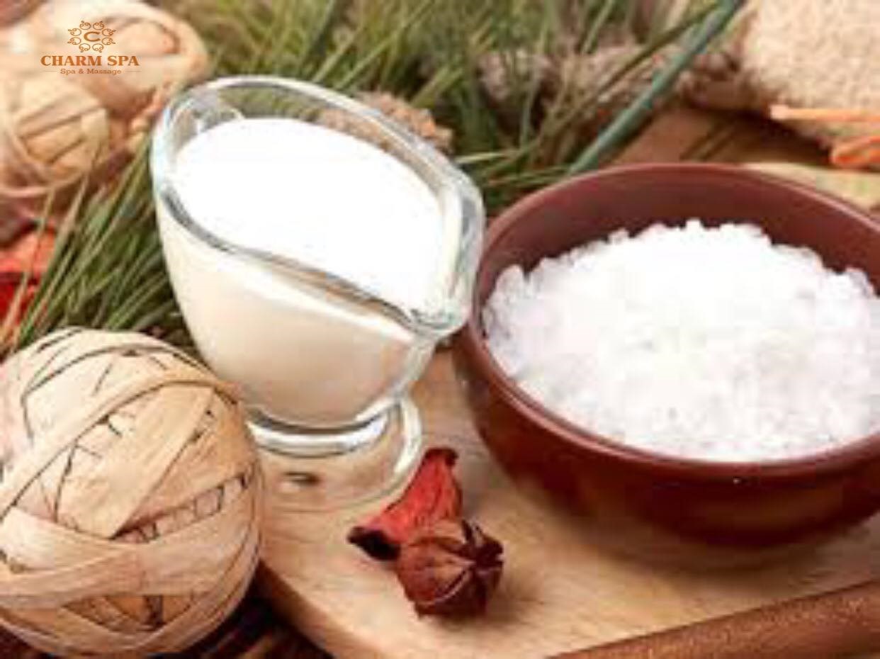 tẩy tế bào chết bằng muối biển 