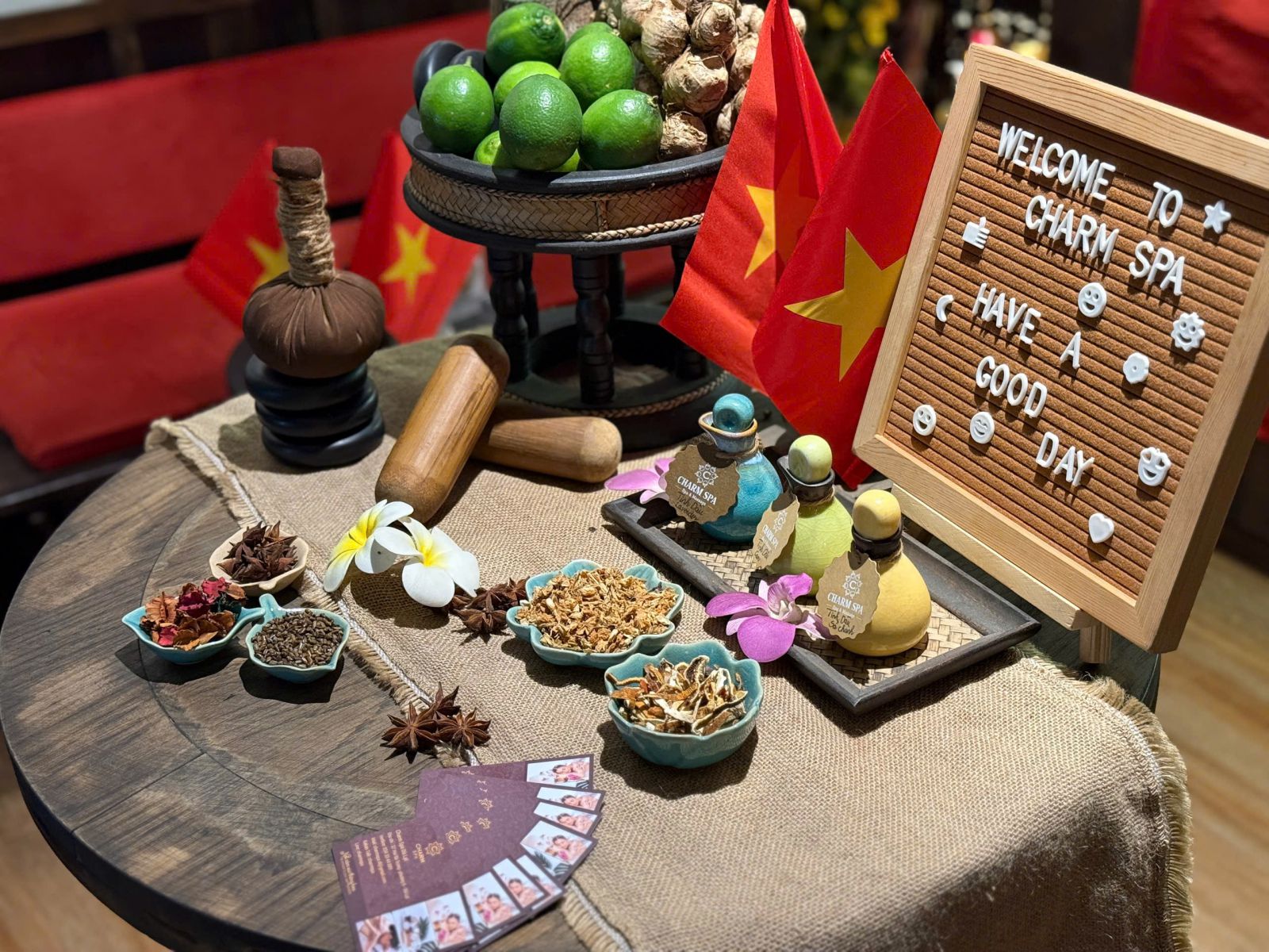 không gian charm spa